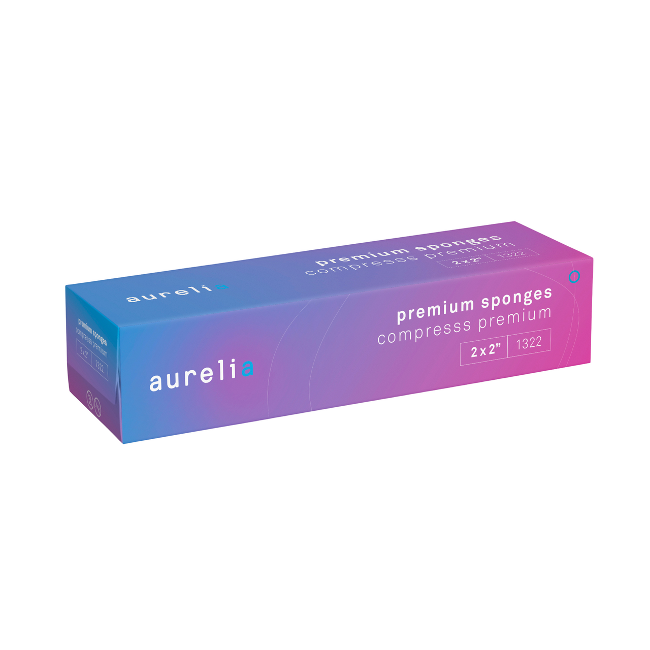 AURELIA Premium Non-Woven Gauze 2x2 - 4ply