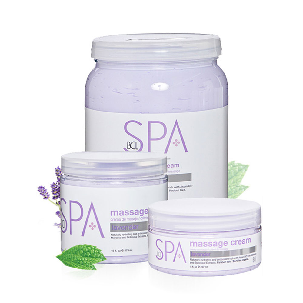 LAVENDER & MINT MASSAGE CREAM BCL-SPA STEP 4 :