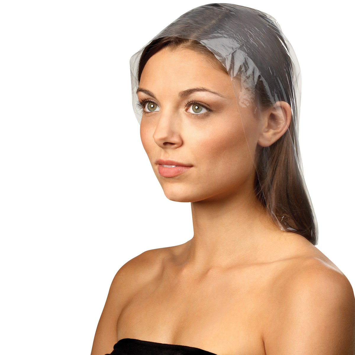 BABYLISS "Pop-Ups" Clear Plastic Processing Cap Box of 100