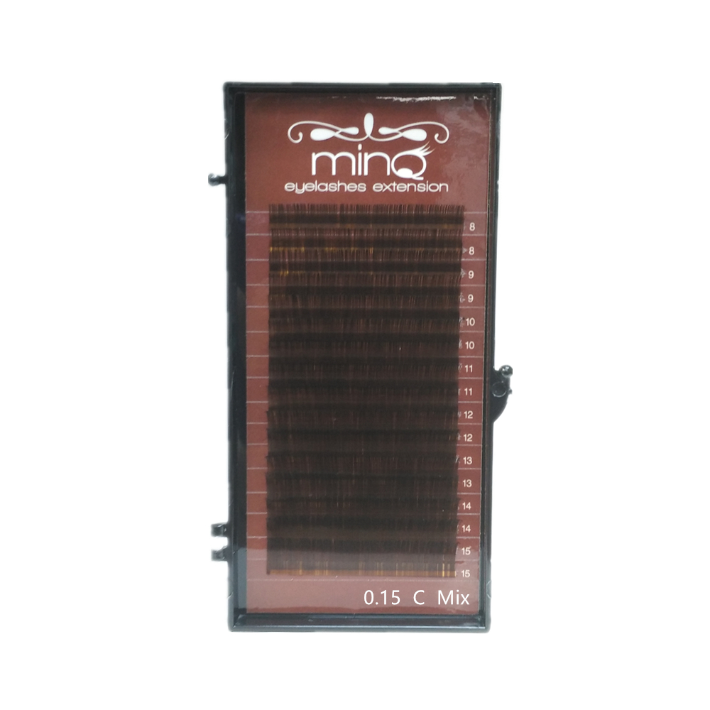 MINQ Lashes C Curl 0.15 mm Mixed Tray