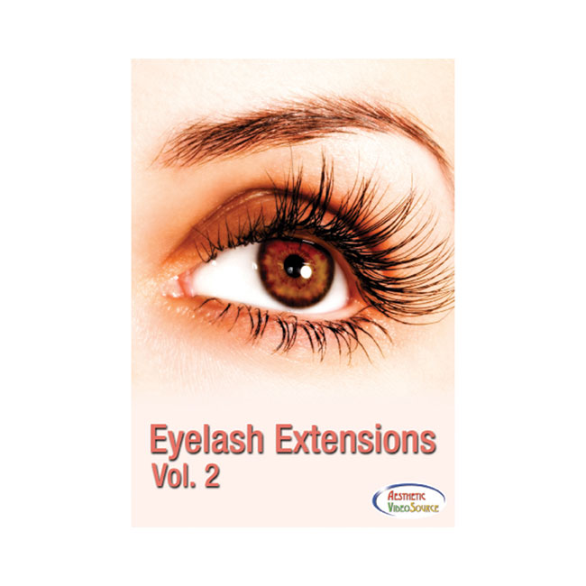 AESTHETICS DVD, EYELASH EXTENTIONS VOL 2.