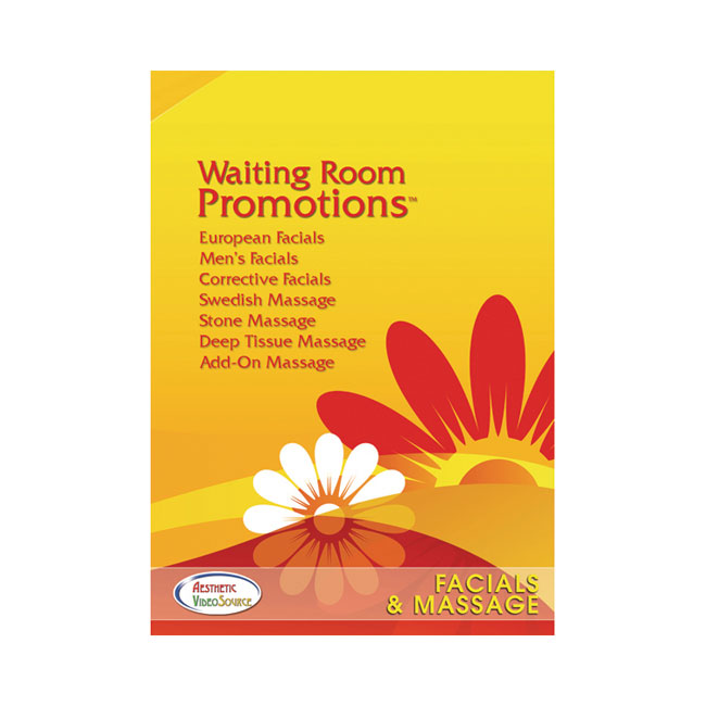 AESTHETIC DVD, WAITING ROOM PROMOTIONS; FACIALS & MASSAGE