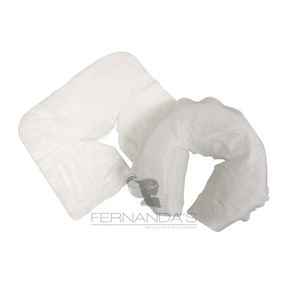Disposable Face Cradle Cover in Square Flat Finish, Pkg of 100