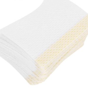 Eyeshadow Shields, 40 Pcs Eye Pads for Eyelash Extensions Perming Tint Non-Woven Cloth Eye Protection Shield (L 8.4*5cm)