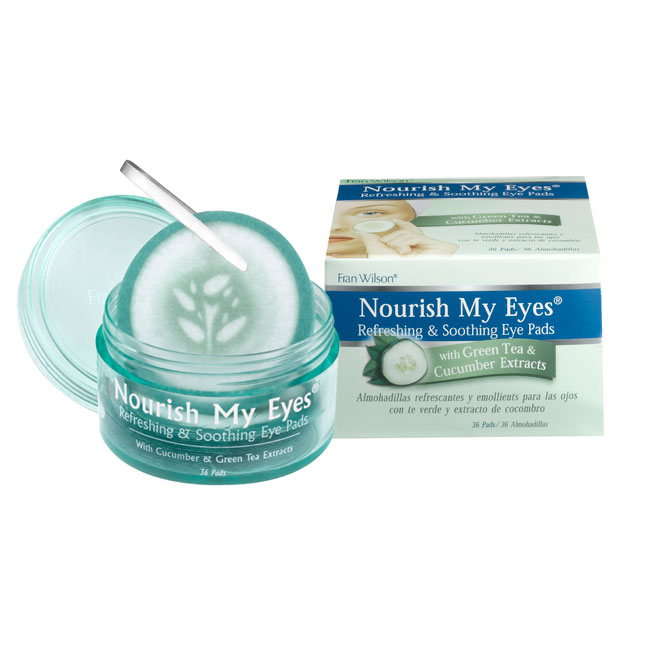 FRAN WILSON Nourish My Eyes, Cucumber & Green Tea Eye Pads