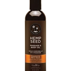 EARTHLY BODY Massage & Body Oil 8 oz - Dreamsicle