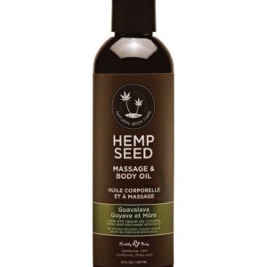 EARTHLY BODY Massage & Body Oil 8 oz - Guavalava