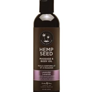 EARTHLY BODY Massage & Body Oil 8 oz - Lavender