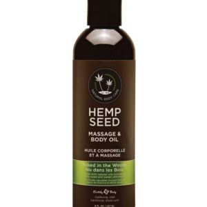 EARTHLY BODY Massage & Body Oil 8 oz - Naked in the Woods