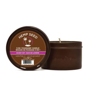 Hemp Seed 3 in 1 Massage Candle - Skinny Dip