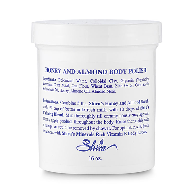 SHIRA Honey and Almond Body Polish