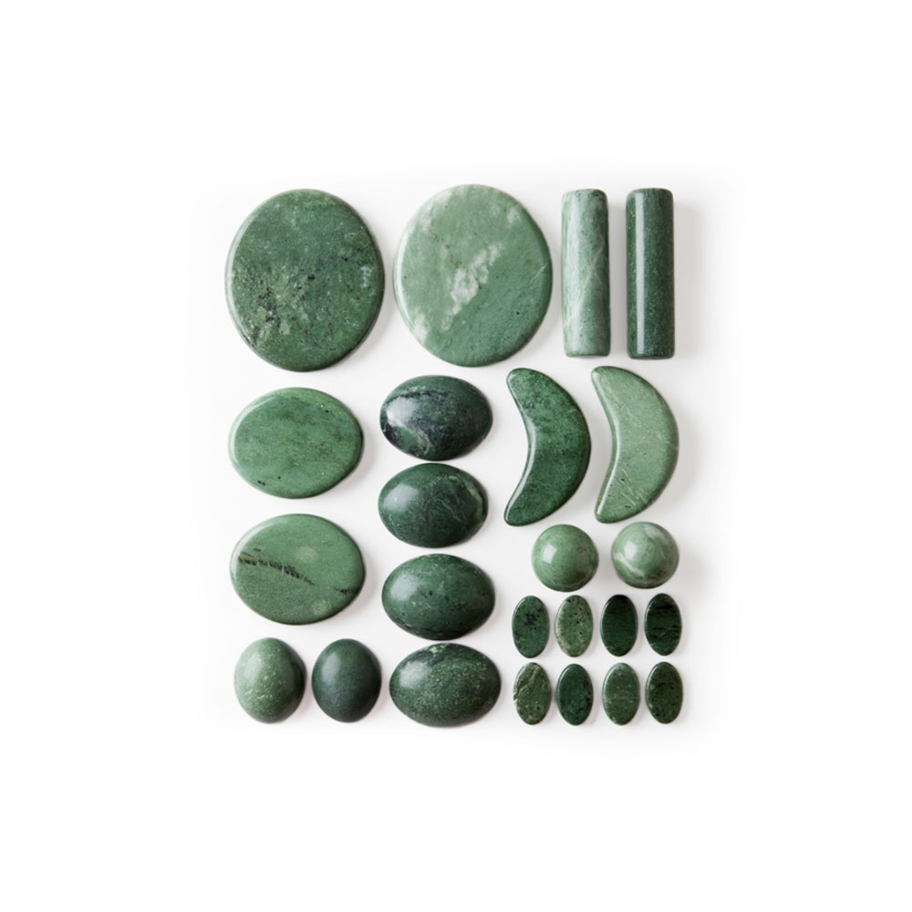 Deluxe Signature 24 pc Jade Stone Set
