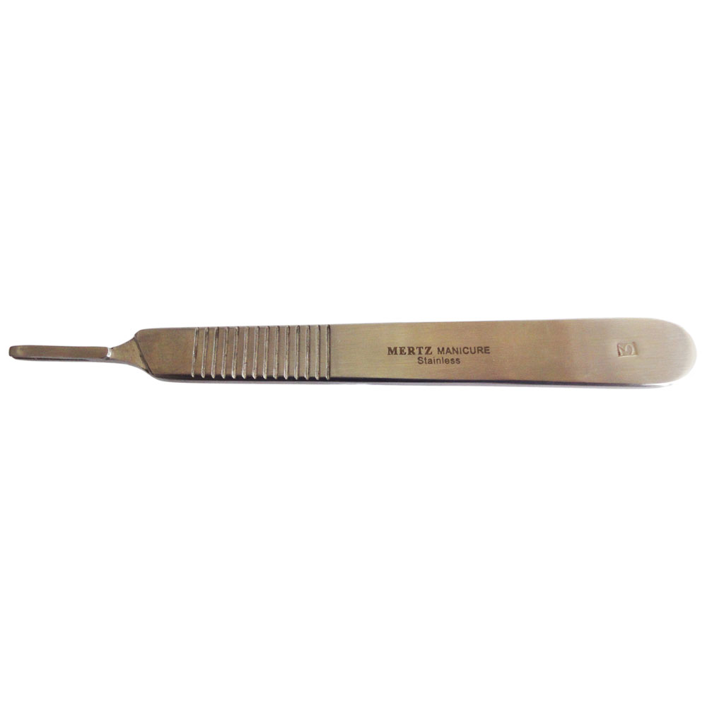 Mertz Scalpel Handle, 4 3/4 ', stainless steel- 147 RF