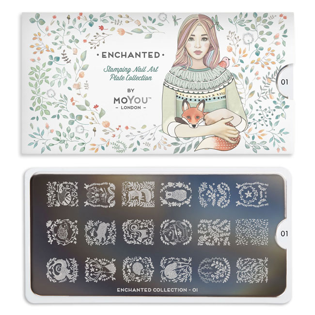 MOYOU Enchanted Stamping Nail Art Plate collection