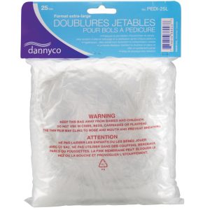 Disposable Pedicure Liners for Pedicure Bowls by Dannyco