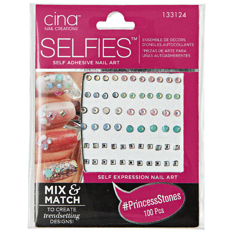 Cina Selfies  Self Adhesive Nail Art  no.133124