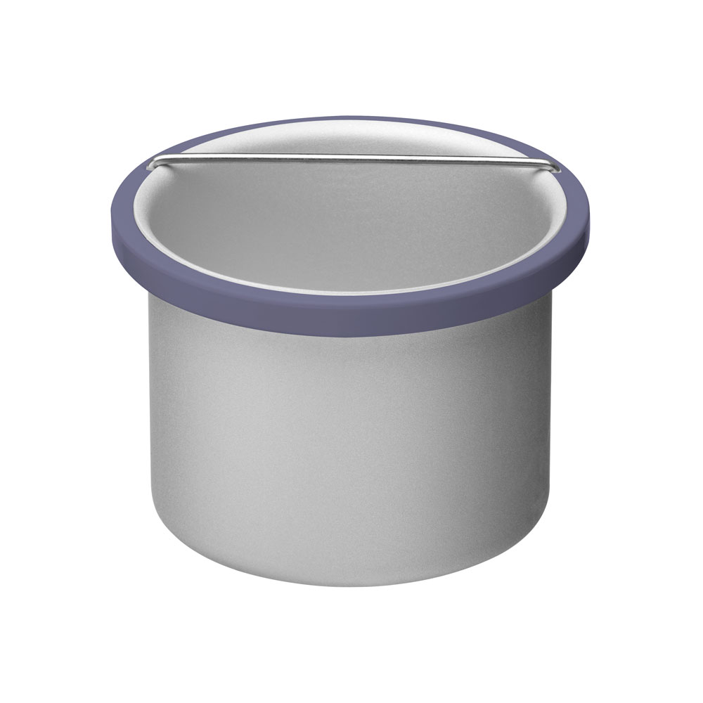 SATIN SMOOTH REMOVABLE METAL WAX POT