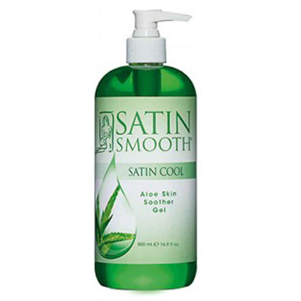 SATIN SMOOTH™ ALOE VERA SKIN SOOTHER GEL – SATIN COOL