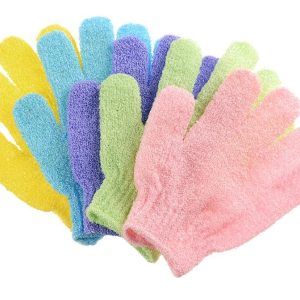 Exfoliating Bath Glove Body Scrubber Glove Nylon - Single