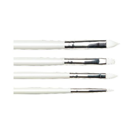 CUCCIO Gel Brushes 4 pk