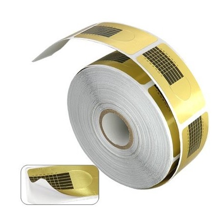 Nail Forms Rectangle, Roll of 500
