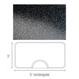 Dannyco Solid Colour Rectangular Salon Floor Mats DANN-MAT-4C