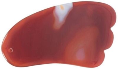 Gua Sha Scraping Massage Tools for SPA Acupuncture Therapy Trigger Point Treatment in Obsidian, Carelian and White Jade
