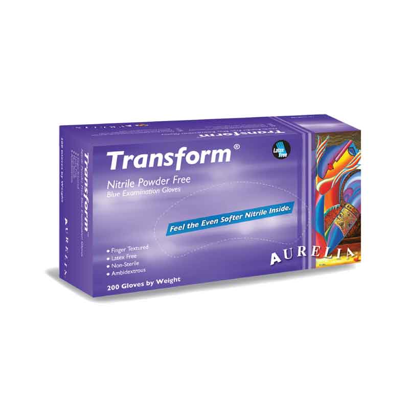 AURELIA Transform 100 Nitrile Powder Free Gloves