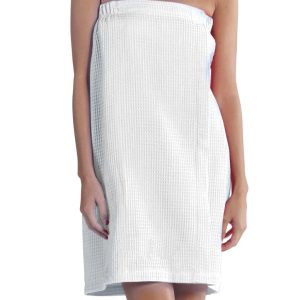 Waffle Wrap Gown with Velcro Silk B
