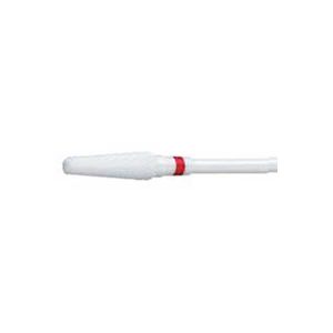 PROMED ceramic cutter, cone narrow, fine, red # 198607