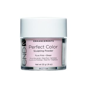 CND PERFECT COLOR SCULPTING POWDERS - PURE PINK SHEER