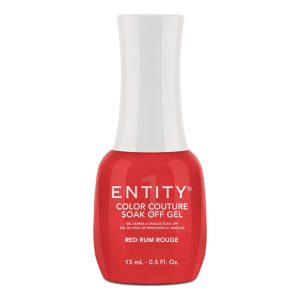 Entity One Color Couture Soak Off Gel - RED RUM ROUGE