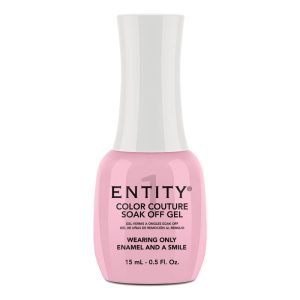 Entity One Color Couture Soak Off Gel - WEARING ONLY ENAMEL AND A SMILE