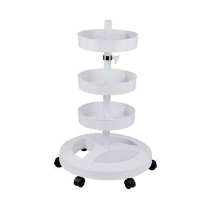 Magnifying Lamp Stand Round with 2 Storage Trays FS3
