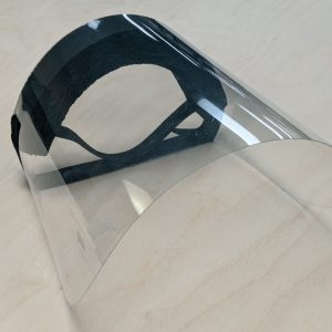Protective Face Shields with Padded Foam
