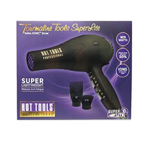 Hot Tools Tourmaline Tools Superlite Turbo Ionic Dryer Light Weight 1875 Watts HT7030D