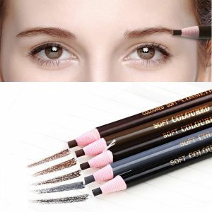 Waterproof Microblading Permanent Makeup Eyebrow Lip Design Positioning Pencil, Coloured Soft Cosmetic Art 1818