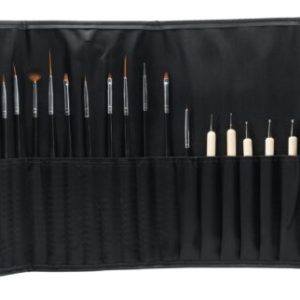 Cuccio Nail Art 20 piece Brush Kit CPBR9008