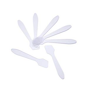 Facial Spatulas - Frosted 3.25", Pkg of 12