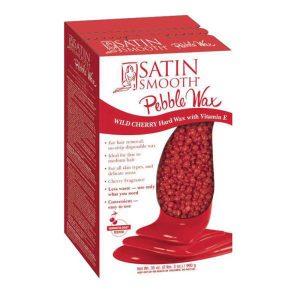 SATIN SMOOTH™ PEBBLE WAX WILD CHERRY WITH VITAMIN E