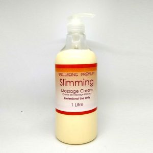 Wellbeing Slimming Massage Cream, Litre and 250ml