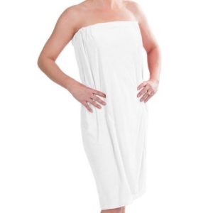 Terry Wrap Gown with Velcro