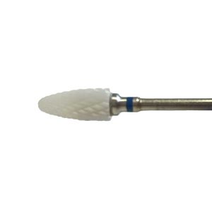 Nail Drill Bit Ceramic white 3/32 Medium