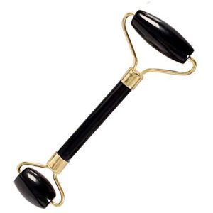 JADE ROLLER TWO-SIDED 100% NATURAL OBSIDIAN MASSAGE