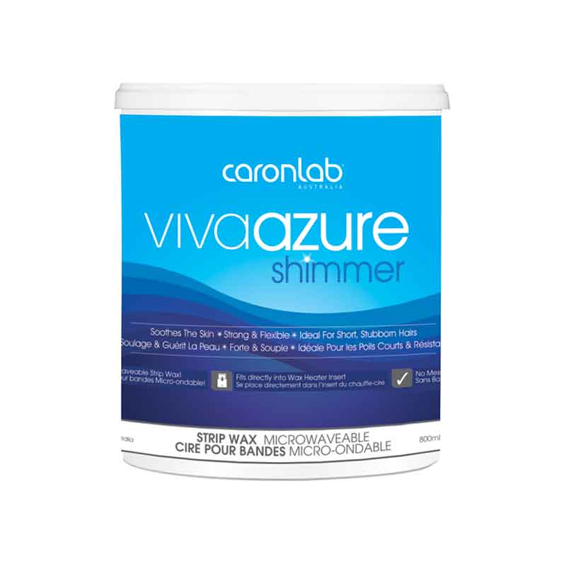 Viva-Azure-Shimmer-Strip-Wax-800ml