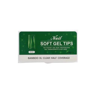 Nail Soft Gel Tips - Bamboo XL 440 pc