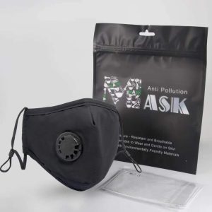 Mask Anti-Pollution, Breathing Valve with Replacement Filter.