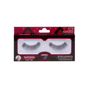 J Cat TAPERED EYELASHES + EYELASH GLUE