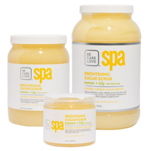 BCL-SPA Organics Sugar Scrub Lemon + Lily with Kojic Acid